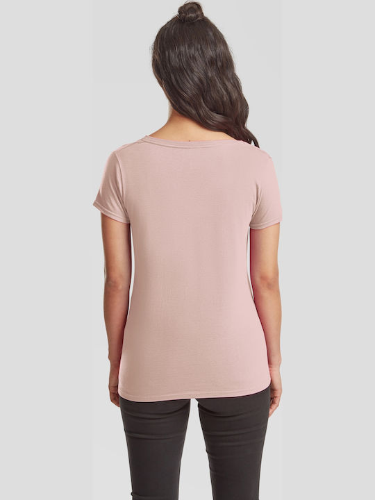 Fruit of the Loom Iconic Γυναικείο Διαφημιστικό T-shirt Κοντομάνικο σε Χρώμα Fruit of the Loom Iconic Γυναικείο Διαφημιστικό T-shirt Κοντομάνικο σε Χρώμα
