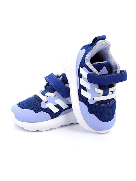 Fortarun 3.0 El I K Αθλητικά Παιδικά Παπούτσια Running με Σκρατς Royal Blue / Cloud White / Blue Spark