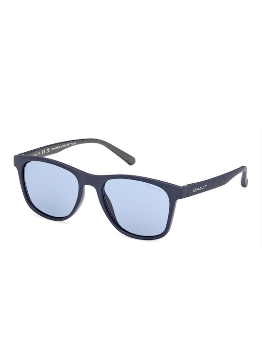 Gant Sonnenbrillen mit Marineblau Rahmen und Blau Polarisiert Linse GA7235 91V