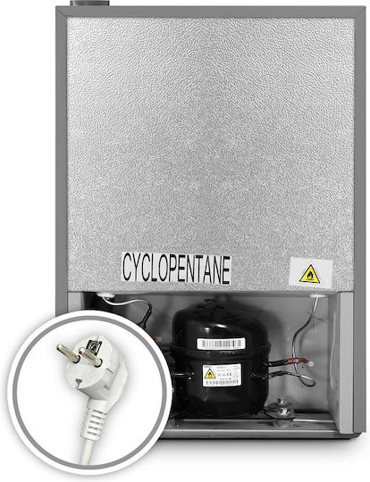 Inventor Mini Bar 65lt Υ63xΠ44.5xΒ51εκ. Γκρι MP630SE