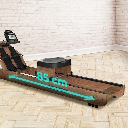 Cecotec Drumfit Rower Οικιακή Κωπηλατική Νερού για Χρήστη έως 135kg