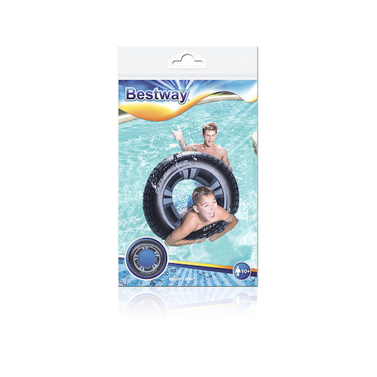 Bestway Kids' Swim Ring with Diameter 91cm. from 10 Years Old Blue