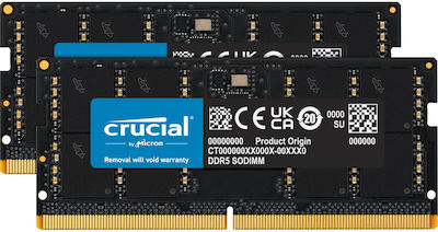 Crucial 32GB DDR5 RAM με Ταχύτητα 5600 για Laptop