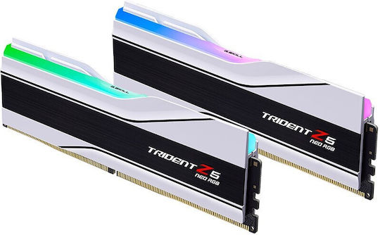 G.Skill Trident Z5 Neo RGB 32GB DDR5 RAM cu 2 module (2x16GB) și