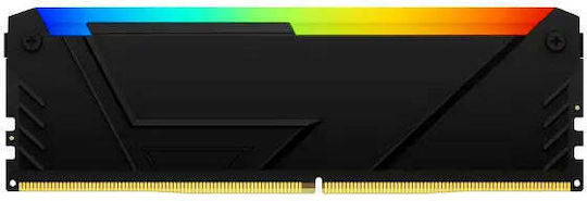 Kingston Fury Beast 16GB DDR4 RAM cu 2 module (2x8GB) și Viteză