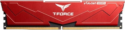 TeamGroup Vulcan Red 32GB DDR5 RAM με Ταχύτητα 6000 για Desktop