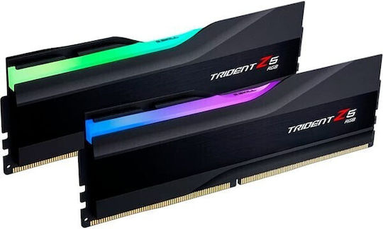 G.Skill Trident Z5 RGB DDR5 48GB RAM με 2x24GB Modules και Ταχύτητα 6000 για Desktop