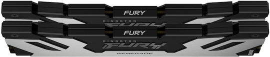 Kingston Fury Renegade 96GB DDR5 RAM с 2 модула (2x48GB) и Скорост 6000 за Настолен Компютър