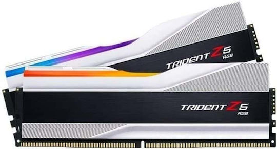 G.Skill Trident Z5 RGB DDR5 32GB RAM με 2x16GB Modules και Ταχύτητα 8000 για Desktop