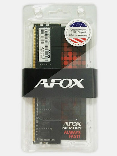 Afox DDR4 Arbeitsspeicher mit 1x8GB Modul und Geschwindigkeit 2133 für Schreibtisch
