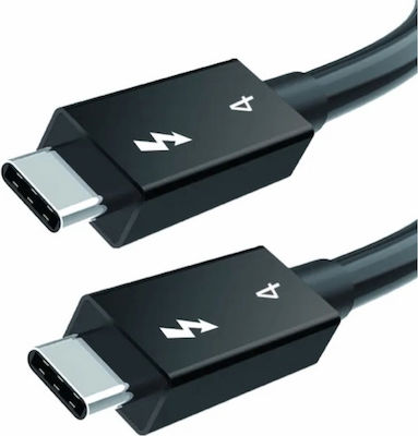 Maxball USB 2.0 Cable USB-C male - USB-C 100W Black 2m (890-62-MBC100TH42)