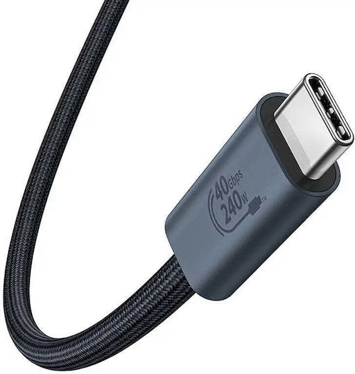 Baseus Flash Series 2 USB 4 Video Cable USB-C Male - USB-C 240W PD Black 1m P10311803111-00