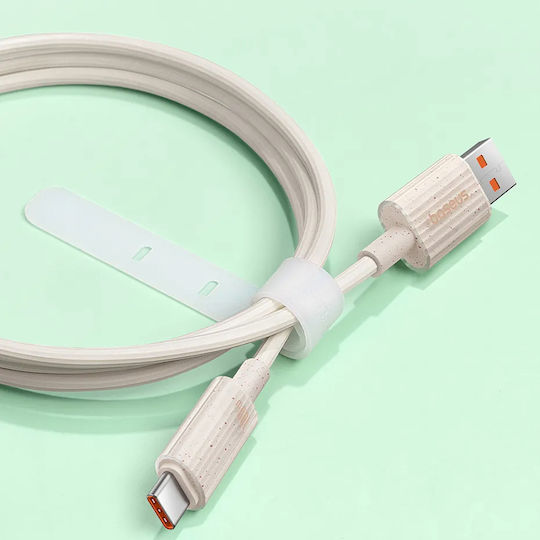 Baseus Series USB 3.0 Cable USB-C male - USB-A 100W PD Ροζ 1m P10360203421-00