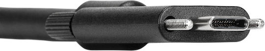 Targus USB 3.0 Kabel USB-C männlich - USB-C Power Delivery (PD) Schwarz 1,8 m ACC1122GLX