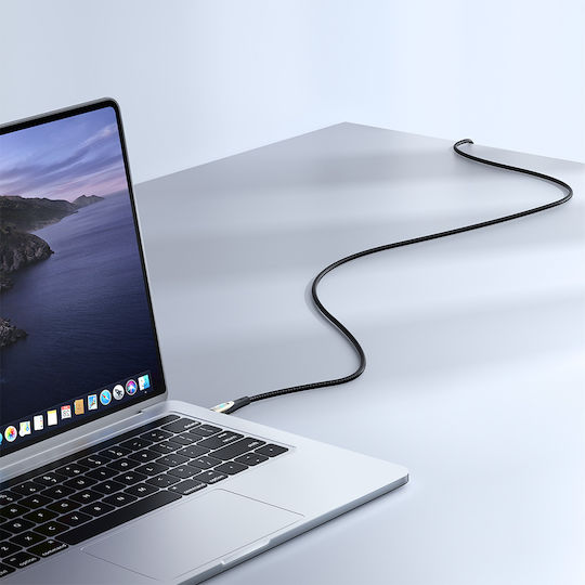 Joyroom SA27-CL3 USB-C to Lightning Cable 100W Μαύρο 1.2m