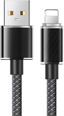 Mcdodo Braided to Lightning Cable Black 1.2m (CA-3640)