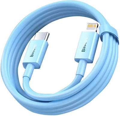 Baseus Superior USB-C la Cablu Lightning 20W Albastru 1m (CAYS001903)