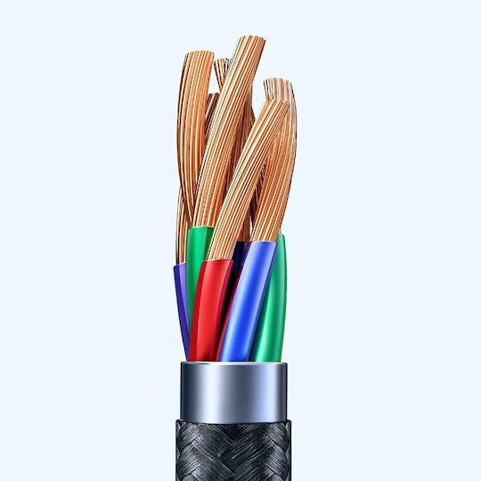Mcdodo Braided USB-A to Lightning Cable 18W Μαύρο 3m (CA-2263)