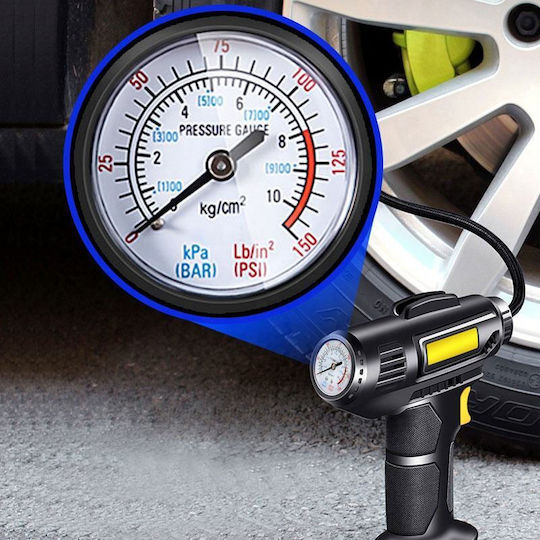 Τρόμπα Αυτοκινήτου 145PSI με Καλώδιο Αναπτήρα 12V