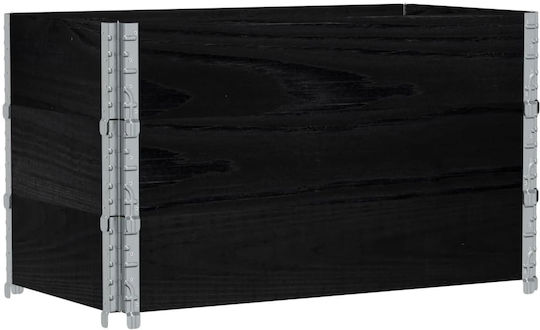 vidaXL Pallet Collar 100cmx50cmx60.5cm 3pcs