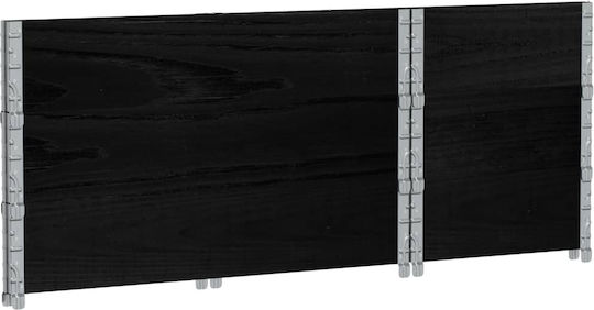 vidaXL Pallet Collar 100cmx50cmx60.5cm 3pcs