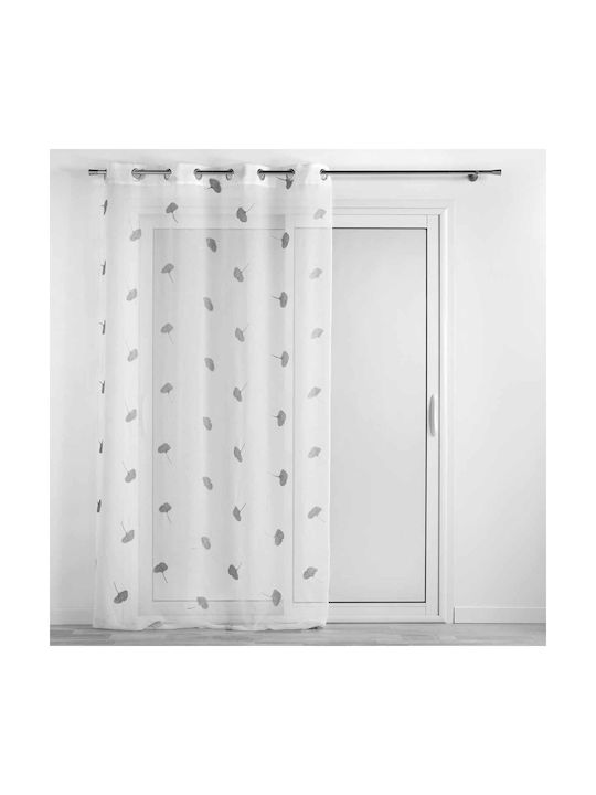 Spitishop Vorhang mit Grommets L-c Ariella Graue 140x240cm