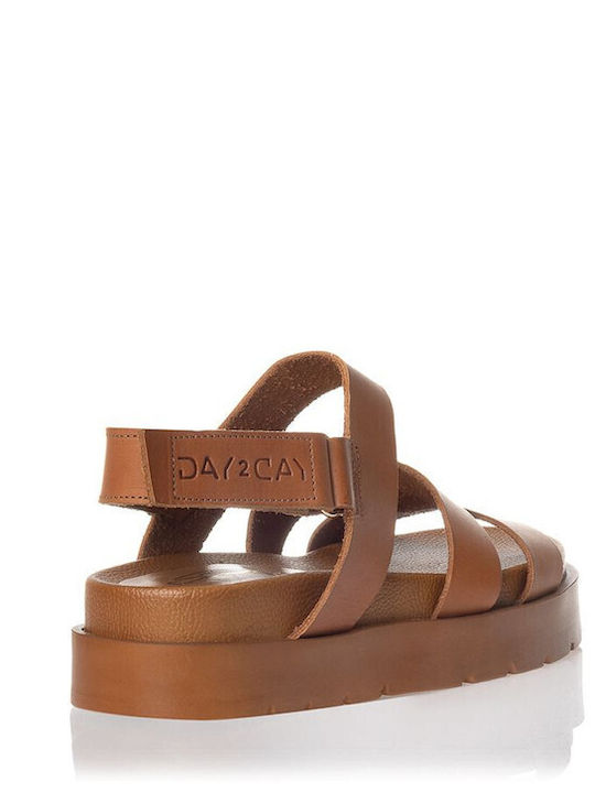 Sante Leather Women's Sandals Brown