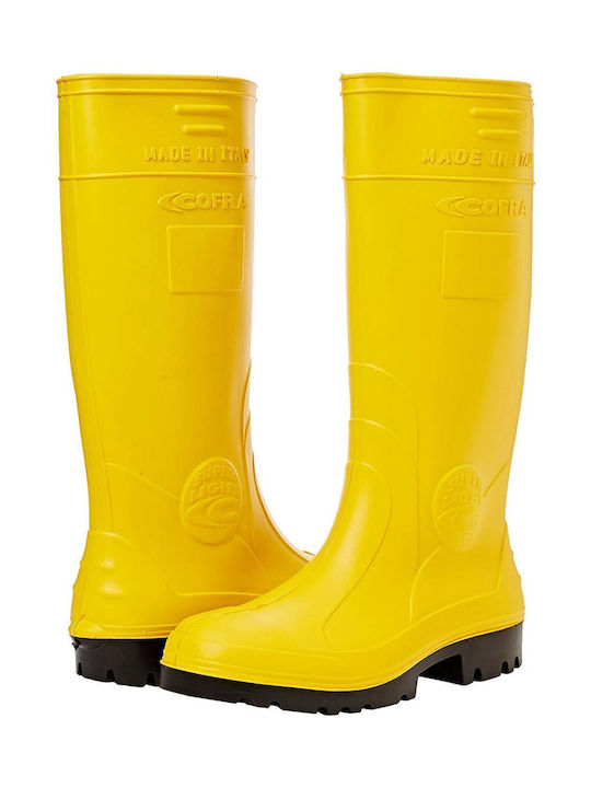 Cofra Castor Arbeitssicherheitsstiefel Gelb