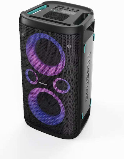 Hisense Караоке Система с Безжични Микрофони и Светлинни Ефекти Party Rocker One Plus HP110 Черен