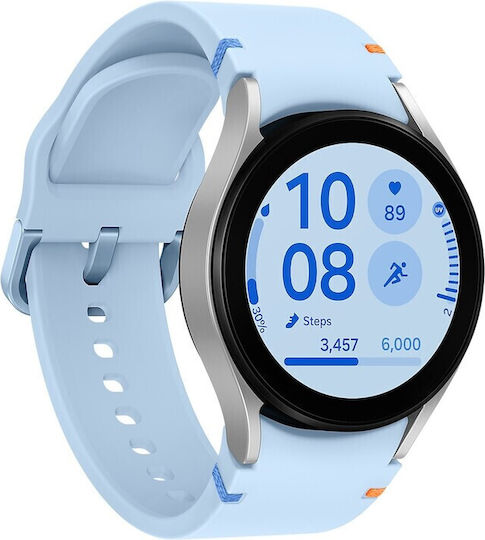 Samsung Galaxy Watch FE Aluminum 40mm Waterproof with Heart Rate Monitor (Silver)