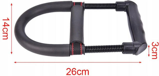 Wrist and Forearm Strength Training Tool with Non-Slip Handles 26x14x3 Cm Aria Trade