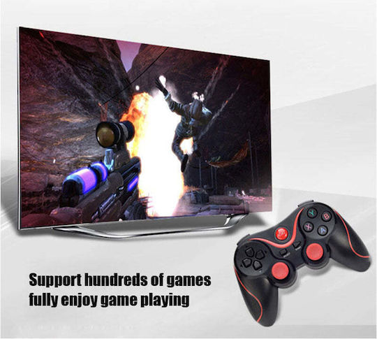 989413 Wireless Gamepad pentru Android / PC / iOS Roșu