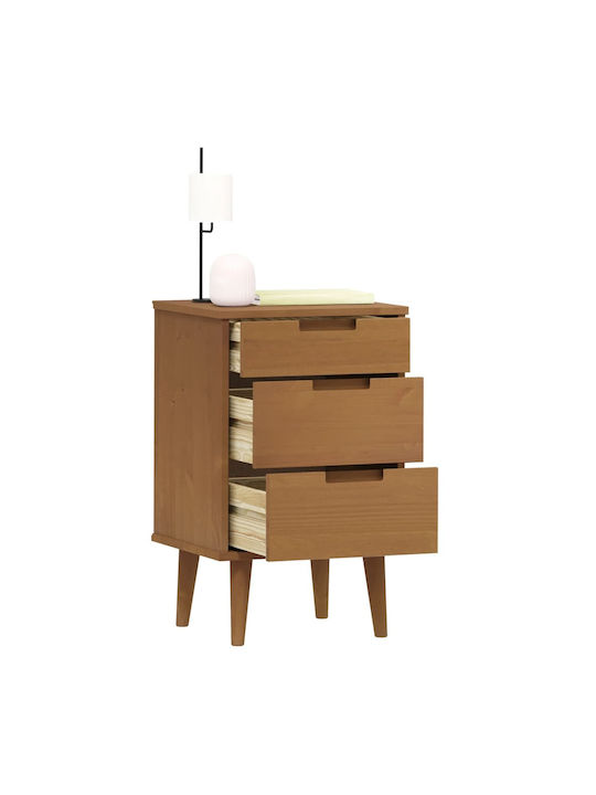 Комод Molde Дървен Solid pine wood 40x35x65см