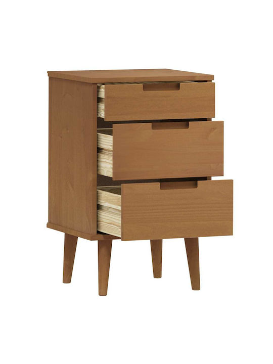 Комод Molde Дървен Solid pine wood 40x35x65см