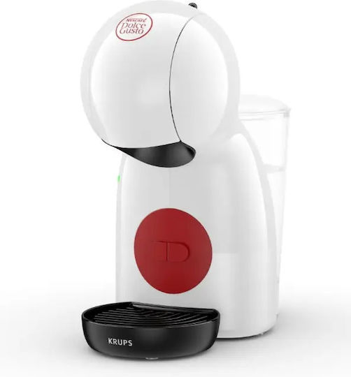 Krups Piccolo XS Pod Coffee Machine for Capsules Dolce Gusto Pressure 15bar White