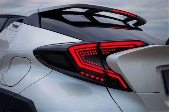 Carner Toyota C-HR 2016-2019 LED Taillights Set 2 Pieces