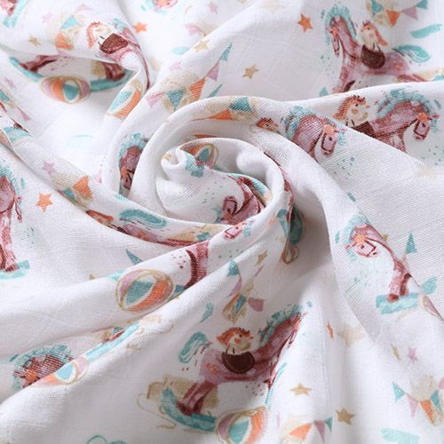 Babyono Muslin Changing Pads Purple Purple 70x70cm. 3pcs