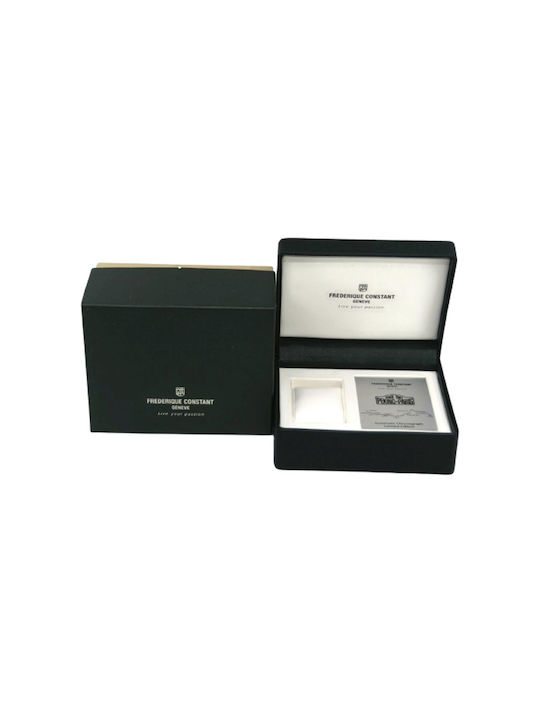 Frederique Constant Highlife Herrenuhr Chronograph Batterie mit Grün Lederarmband