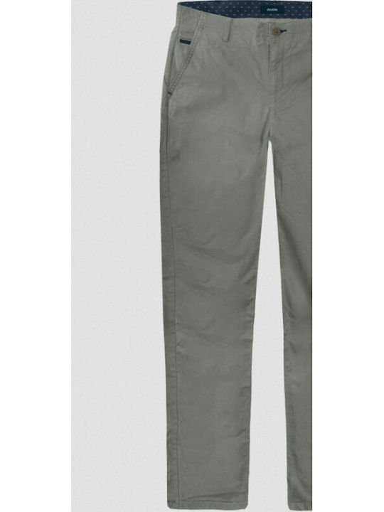 Double Men's Trousers Elastic Green