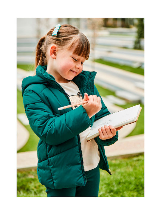 Mayoral Kinder-Bomberjacke mit Futter & Kapuze Green