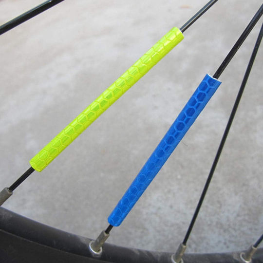Bicycle Spoke Reflectors Ag402a Green 12pcs Ag402a