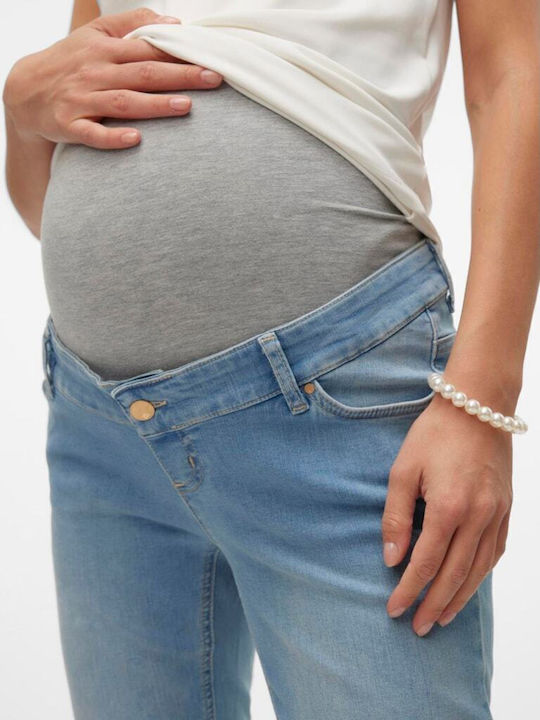 Olivia Albastru Jean Pantaloni de maternitate