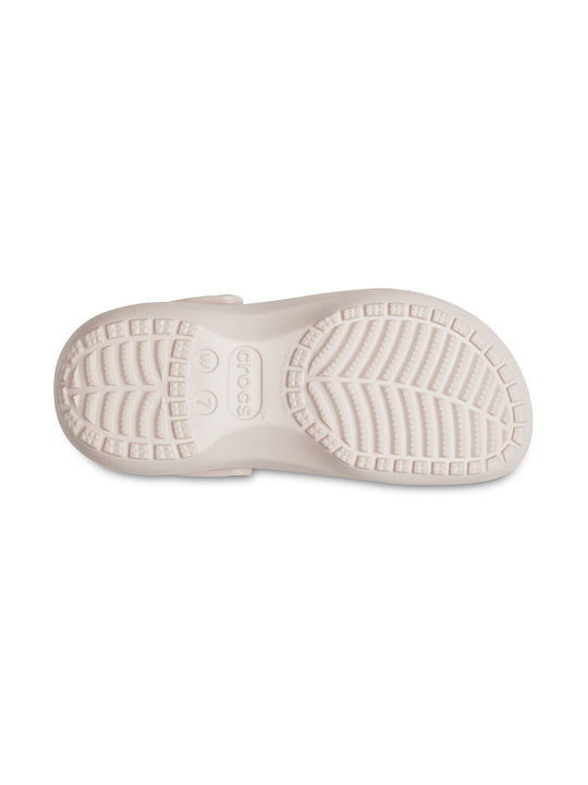 Crocs Γυναικεία Σαμπό Μπεζ