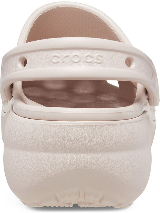 Crocs Γυναικεία Σαμπό Μπεζ