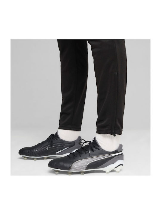 PUMA King Ultimate Ποδοσφαιρικά Παπούτσια με Τάπες FG/AG Μαύρα