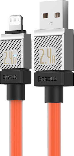 Baseus CoolPlay USB-A to Lightning Cable Πορτοκαλί 2m (CAKW000507)