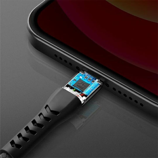 Energea C94 Braided USB-C to Lightning Cable Black 3m