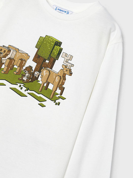 Kids' Shirt Long Sleeve Blue Nature
