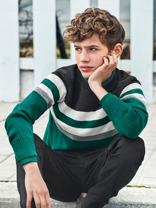 Kids' Sweater Long Sleeve Green