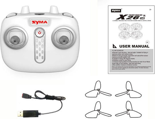 RC X26 SYMA Black Dron Copii cu Cameră și Telecomandă